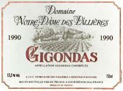 Gigondas-Notre Dame Pallieres